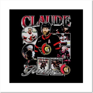 Claude Giroux Vintage Bootleg Posters and Art